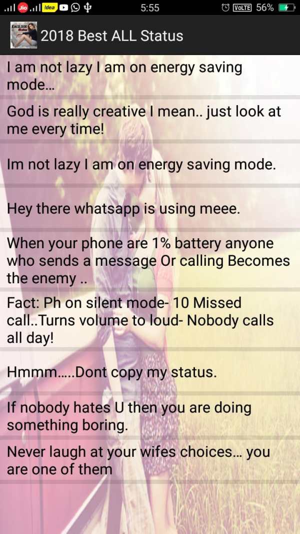 English Status 2020 screenshot 5