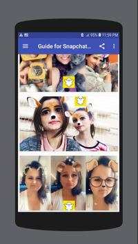 Guide for Snapchat 1 تصوير الشاشة