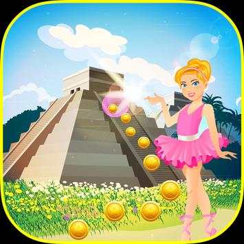 Gold Temple Ballerina Running Princess screenshot 4