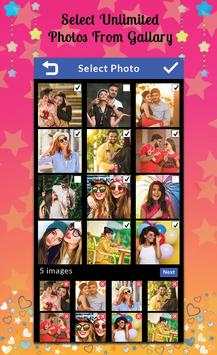 Happy Birthday Photo Video Maker screenshot 1