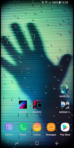 RAINY Photos Live Wallpaper screenshot 1