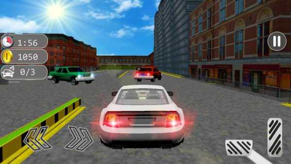 Paralell car parking realistic town game screenshot 2