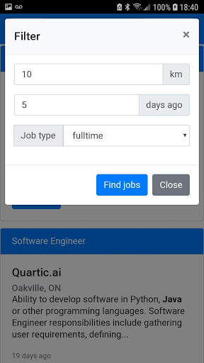 Job Search Locally screenshot 1