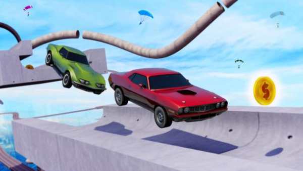 Grand Mega Ramp Car Racing 2019 screenshot 2