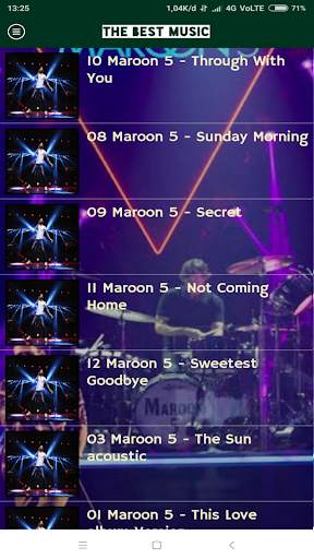 Maroon 5 All Songs Mp3-(Best Album) screenshot 3