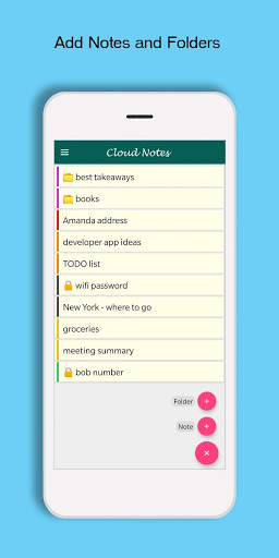 Cloud Notes - Notepad app screenshot 1