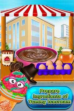 Frosty Ice Cream kids Making Game screenshot 2