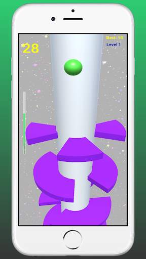 Helix 3d jump ball game screenshot 5