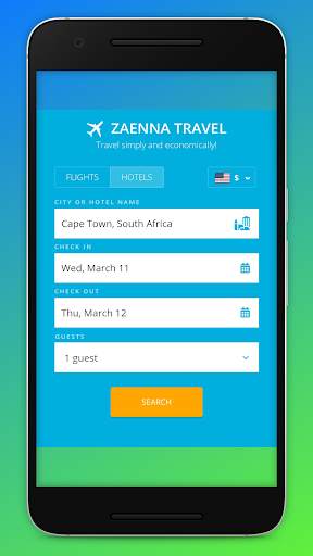 Zaenna Travel - Compare Cheapest Flight and Hotel screenshot 1
