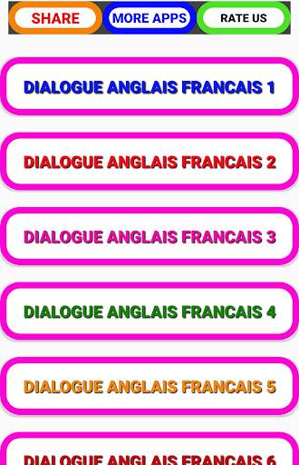 dialoge anglais français audio скриншот 1