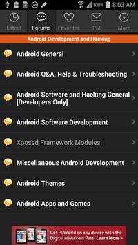 XDA for Android 2.3 screenshot 3