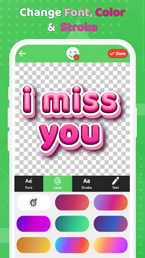 Animated Sticker Maker & Text screenshot 5