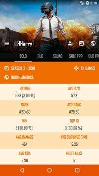 PUBG STATS screenshot 1