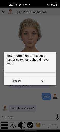 My Virtual Assistant Julie скриншот 6