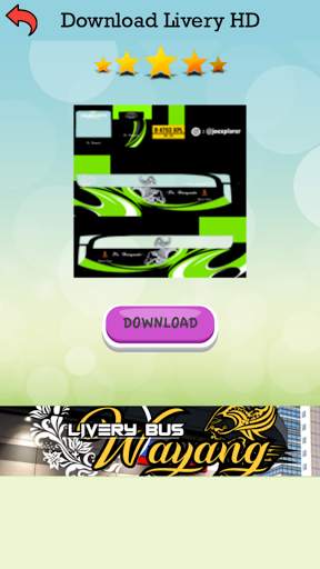 Livery Bus Wayang screenshot 2