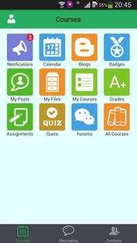 Mycampus Moodle screenshot 2