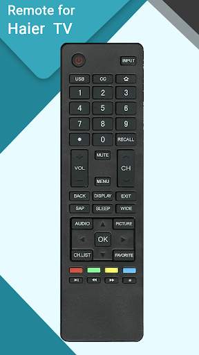 Remote for Haier TV screenshot 2