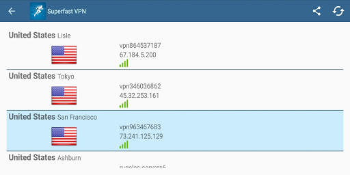 Superfast VPN : Best Unlimited Free VPN Proxy 2020 screenshot 10