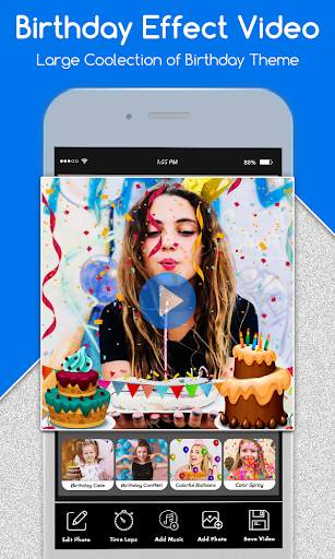 Birthday Video Slideshow Maker screenshot 3