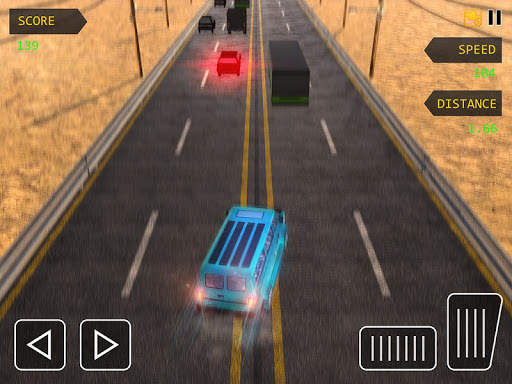 Traffic Highway Endless Car Racer 2017 screenshot 13