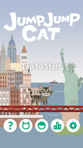 JumpJump Cat - Cat Games Free screenshot 2