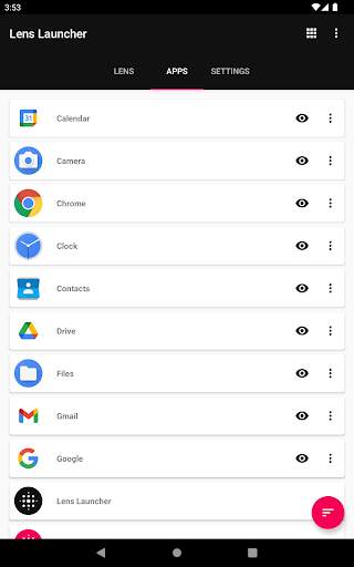 Lens Launcher screenshot 9