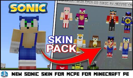 Skin Sonic for Minecraft screenshot 2