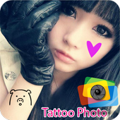 Tattoo my Photo أيقونة