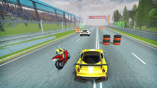 Auto gegen Radrennen screenshot 3