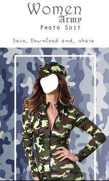 Wooman Army Photo Suit screenshot 5