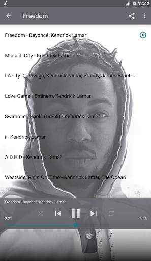 Kendrick Lamar Free Album Offline screenshot 2