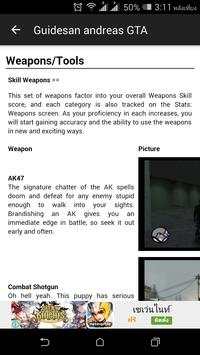 Guide For GTA San Andreas screenshot 3