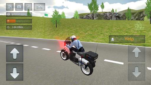 Police Bike Chase City Driving screenshot 8