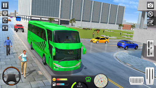 Coach Bus Driving Sim Games screenshot 2