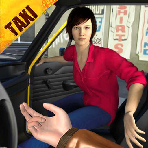Taxi Real Driver Simulator Juego icon
