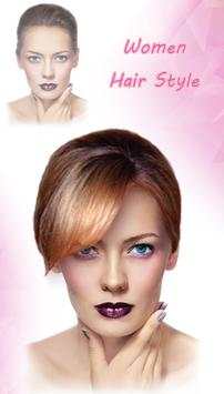 Hair Changer Woman - Change Hairstyle 2018 screenshot 4