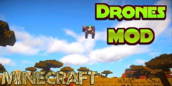 Drones Mod Minecraft screenshot 1