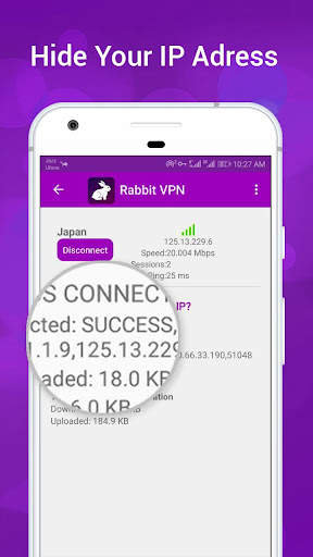 Rabbit VPN - Fast Hotspot VPN screenshot 3