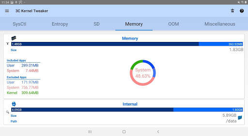 3C System Manager (root) screenshot 6