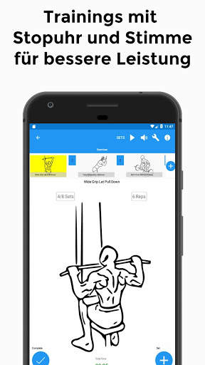 mein Training - Sport Fitness &  Muskelaufbau screenshot 12