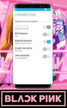 Keyboard BLACKPINK Theme Free screenshot 3