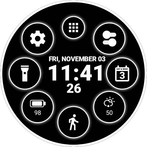 Info Watch Face screenshot 9