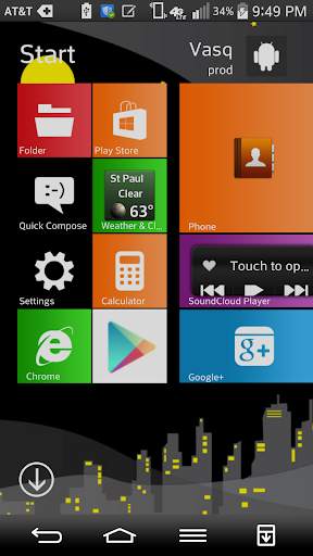 Androse - Windows 8 Clone screenshot 2