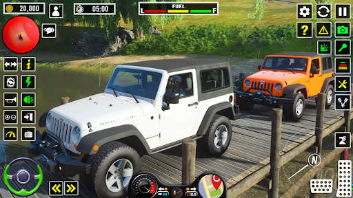 Offroad Jeep Driving Simulator screenshot 22