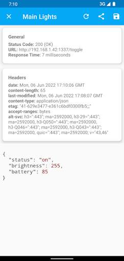 HTTP Request Shortcuts screenshot 8
