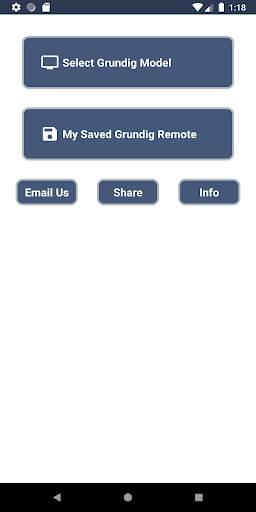 Grundig TV Remote Control screenshot 1