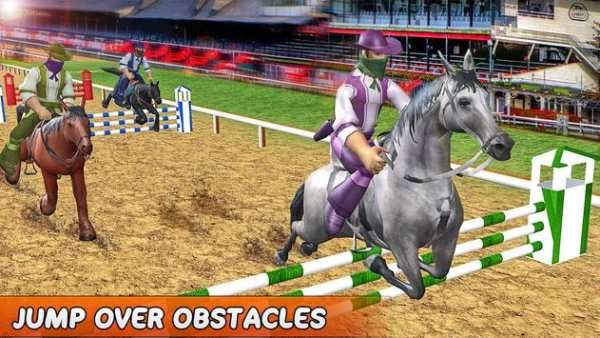 Horse Racing Jump 3D 🏇 screenshot 2