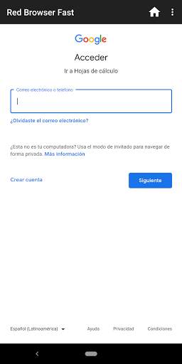 Red Browser Fast screenshot 2