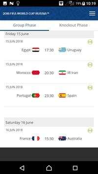 FIFA WORLD CUP 2018 screenshot 1