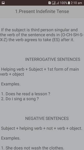 72 Tenses in English скриншот 2